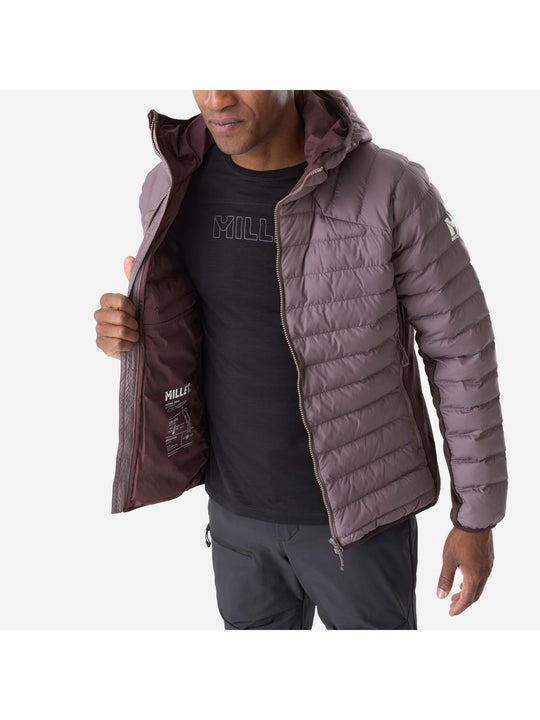 Kurtka męska MILLET M Fitz Roy Warm Hoodie M fioletowa
