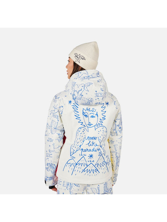 Kurtka narciarska damska ROSSIGNOL W JCC SUBLIM JKT biały
