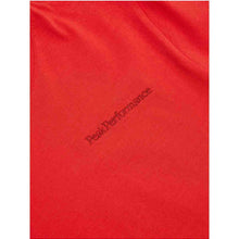 Koszulka PEAK PERFORMANCE Original Small Logo Tee Women czerwony - Adventure Sports
