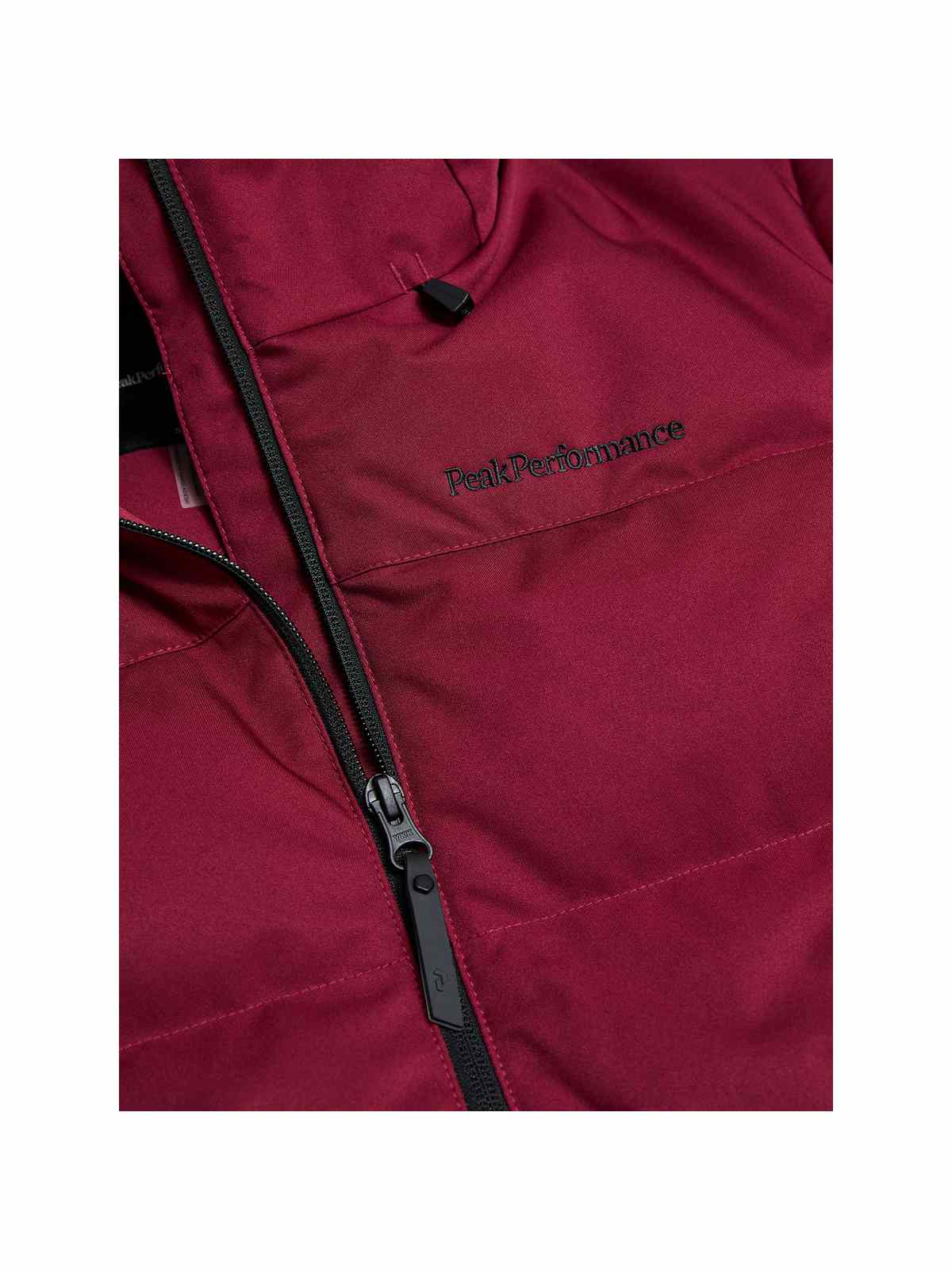 Kurtka PEAK PERFORMANCE W Shred Down Jacket bordowy