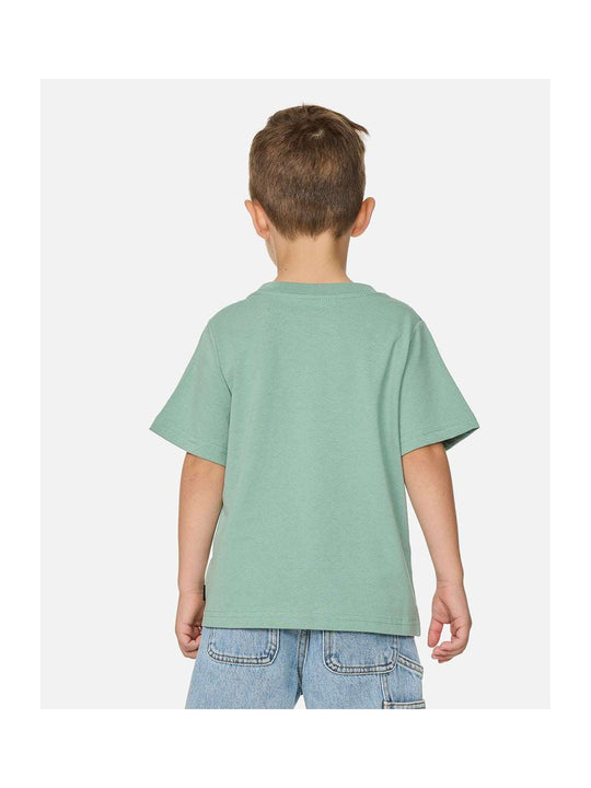 Koszulka chłopięca RIP CURL Wettie Passage Icon Tee-Boy zielona
