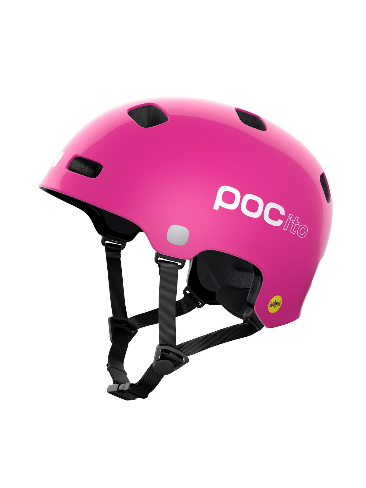Kask rowerowy juniorski POCITO CRANE MIPS - różowy - Adventure Sports
