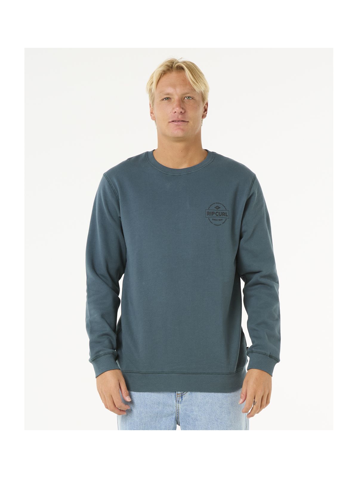 Bluza męska RIP CURL Stapler Crew zielona