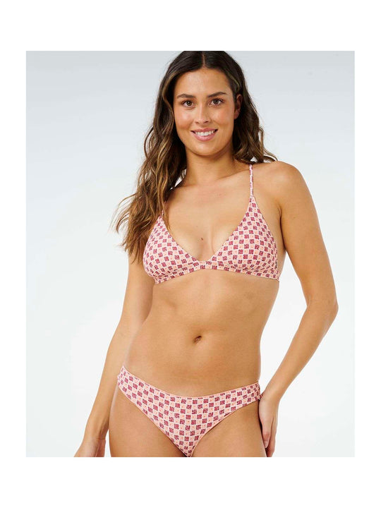Dół od bikini damski RIP CURL Classic Surf Cheeky Pant czerwone
