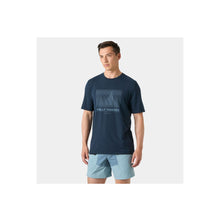 Koszulka męska HELLY HANSEN Hp Race Graphic T-Shirt granatowa

