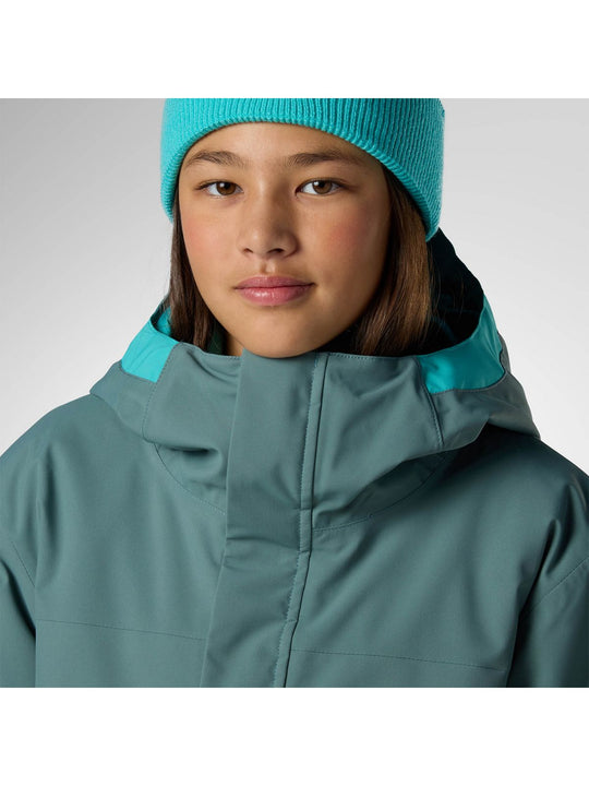 Kurtka narciarska juniorska ROSSIGNOL Jr Strawpile Insulated Ski Jkt zielona
