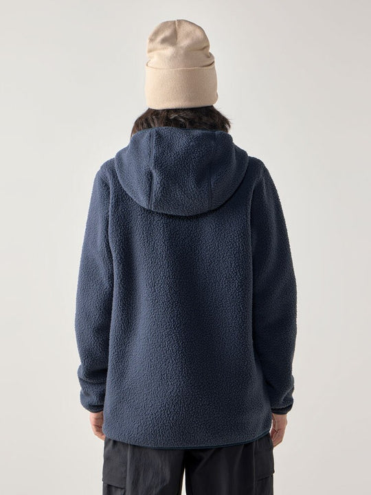 Bluza polarowa z kapturem damska HAGLÖFS Funds Pile Hood Tarn Blue
