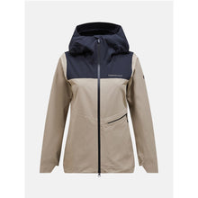 Kurtka z membraną damska Peak Performance W Commuter Hipe Jacket beżowy - Adventure Sports
