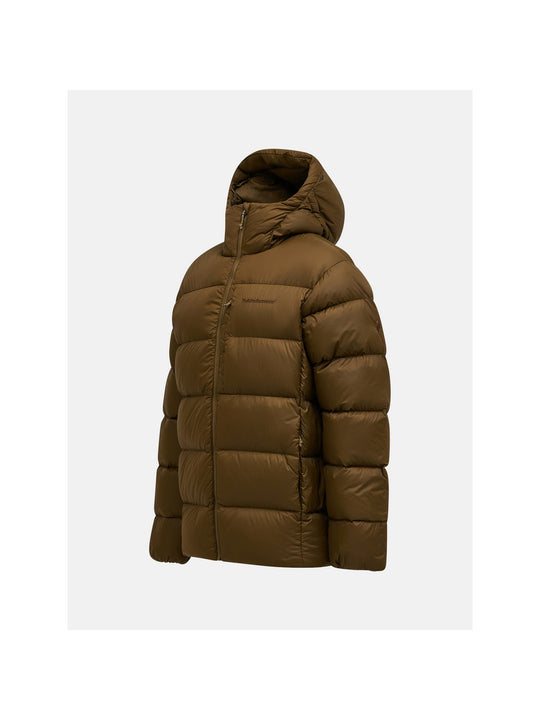 Kurtka puchowa męska PEAK PERFORMANCE Frost Down Puffer Jacket brązowa
