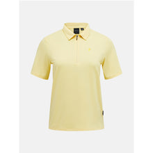 Koszulka PEAK PERFORMANCE W Comfort Zip Polo żółty - Adventure Sports
