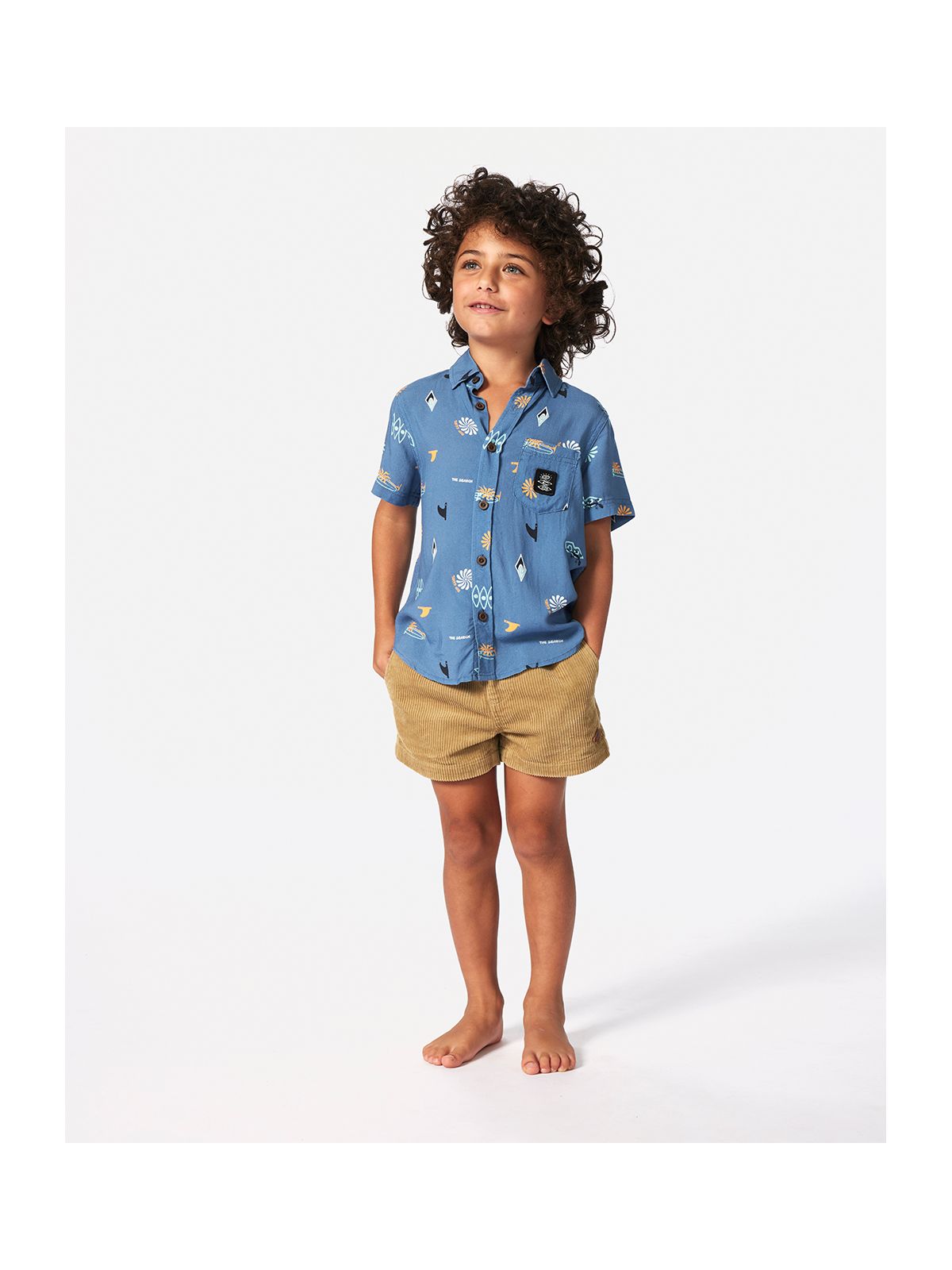 Koszula RIP CURL Grom Energy Shirt - Boy granatowy - Adventure Sports