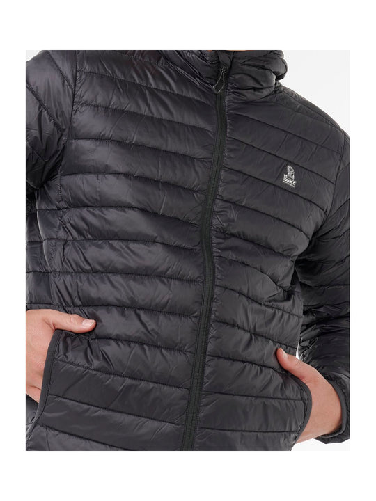 Kurtka RIP CURL ANTI SERIES SEARCH PUFFER HOOD czarna
