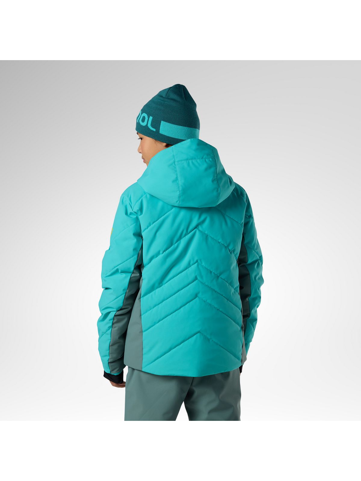 Kurtka narciarska juniorska ROSSIGNOL Girl Staci Insulated Ski Jkt niebieska