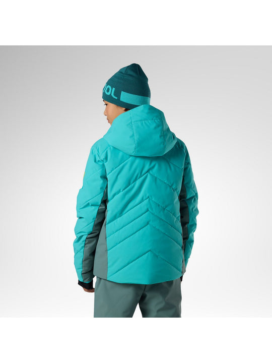 Kurtka narciarska juniorska ROSSIGNOL Girl Staci Insulated Ski Jkt niebieska
