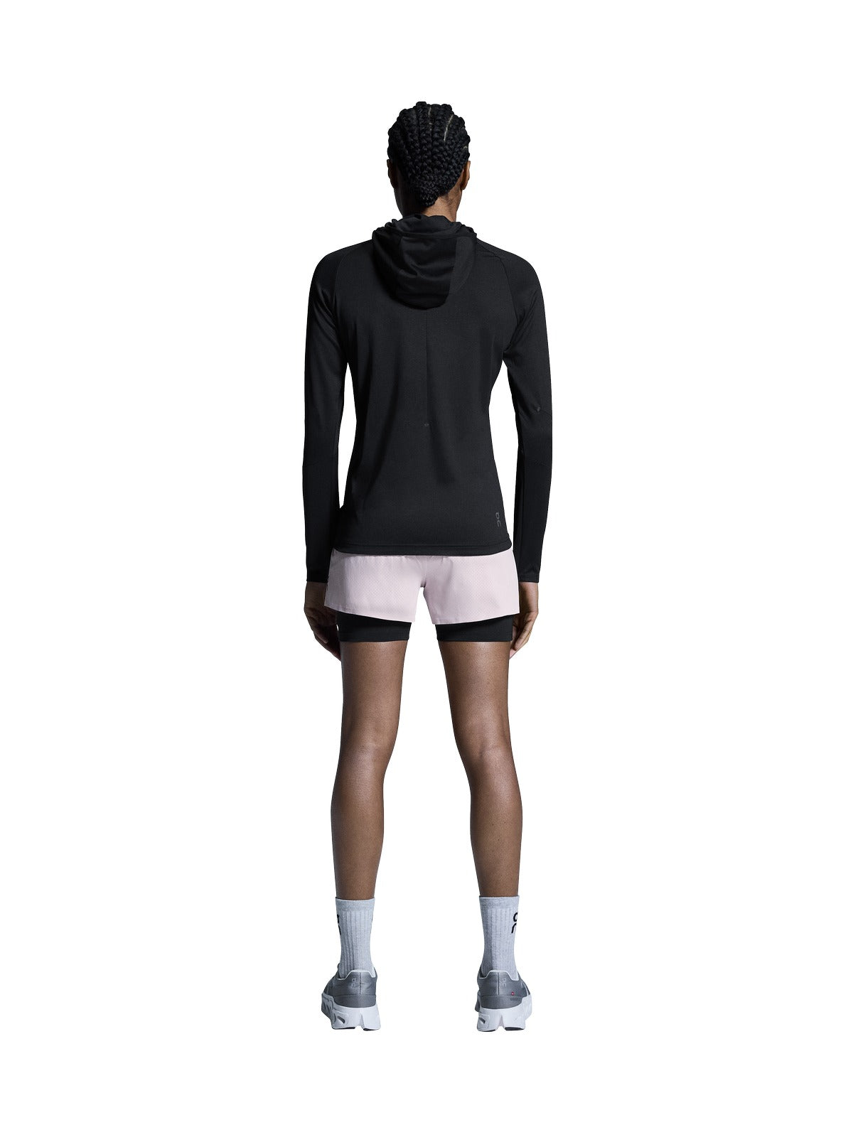 Szorty do biegania damskie ON RUNNING 3" Performance 2/1 Shorts różowy