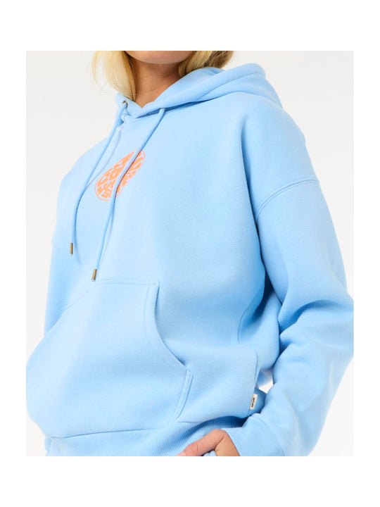 Spodnie dresowe damskie RIP CURL Icons Of Surf Track Pant niebieskie
