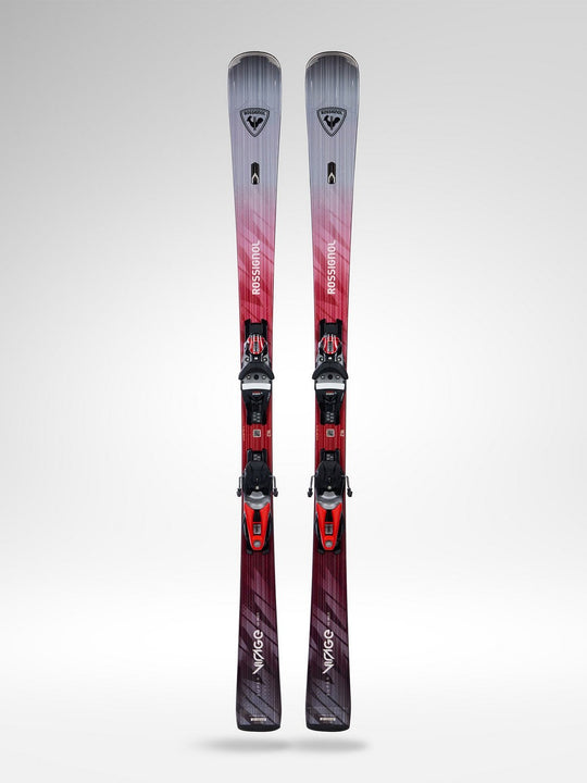 Narty ROSSIGNOL Super Virage VII Multi + wiązania LOOK Nx 12 Konect Gw B80 Silver Red

