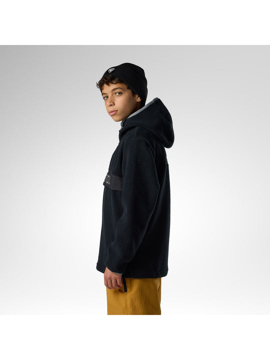 Bluza juniorska ROSSIGNOL Jr Alltrack Anorak Fleece czarna
