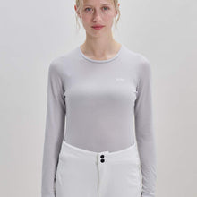 Koszulka damska POC W's Layer Mid L/S Jersey szary

