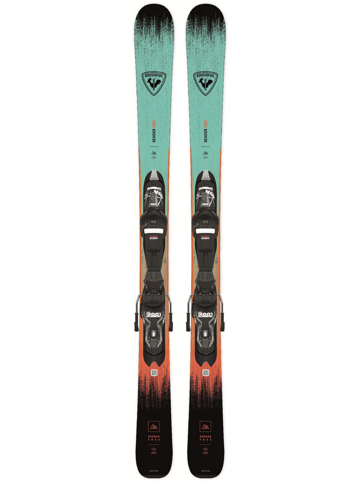Narty dla dzieci ROSSIGNOL Sender Jr + wiązania LOOK Xpress 7 GW B83