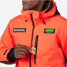 Kurtka narciarska męska ROSSIGNOL Hero Blackside Insulated Jkt czerwona
