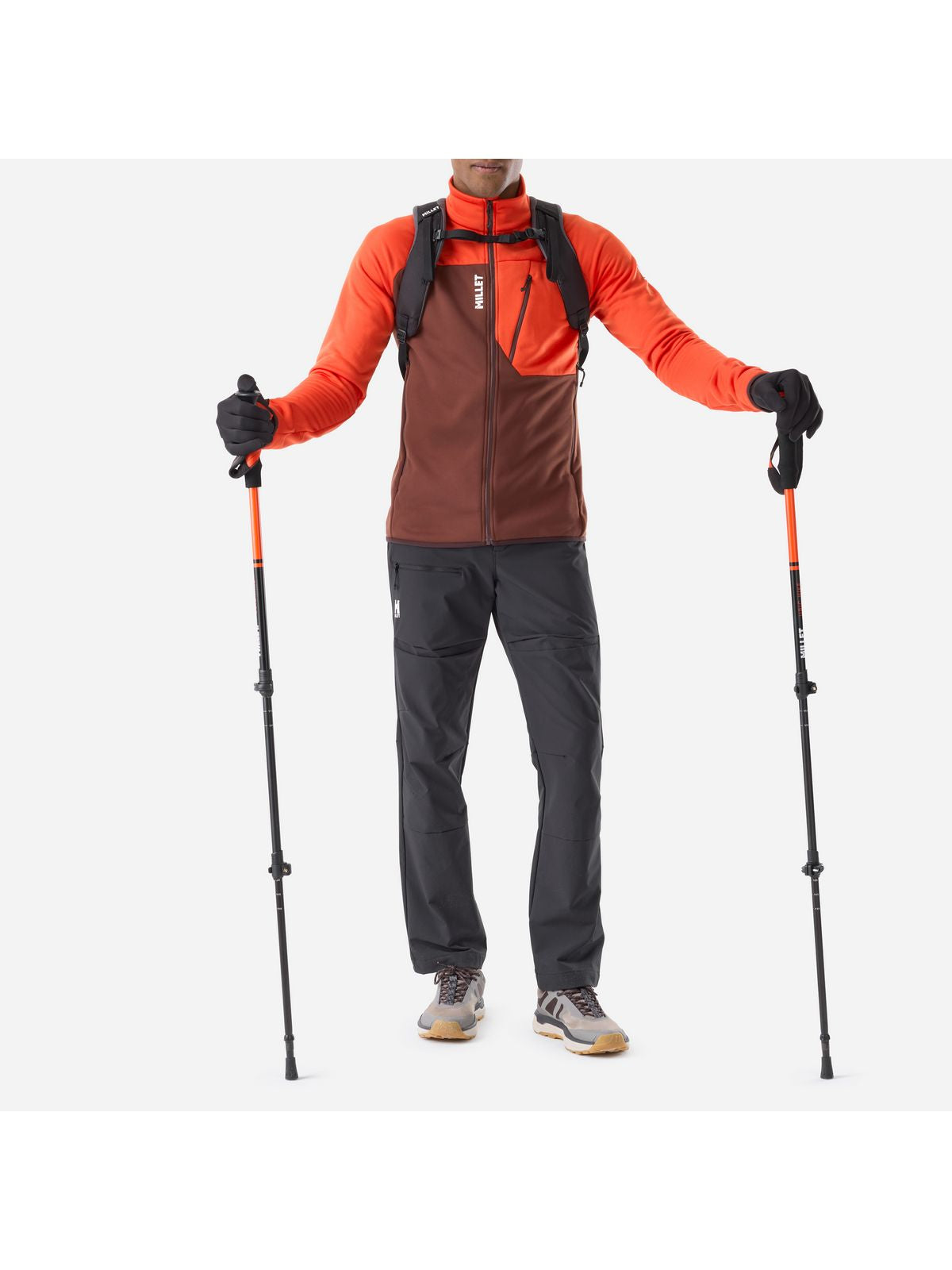 Bluza męska MILLET M Seneca Fleece Jkt M multikolor