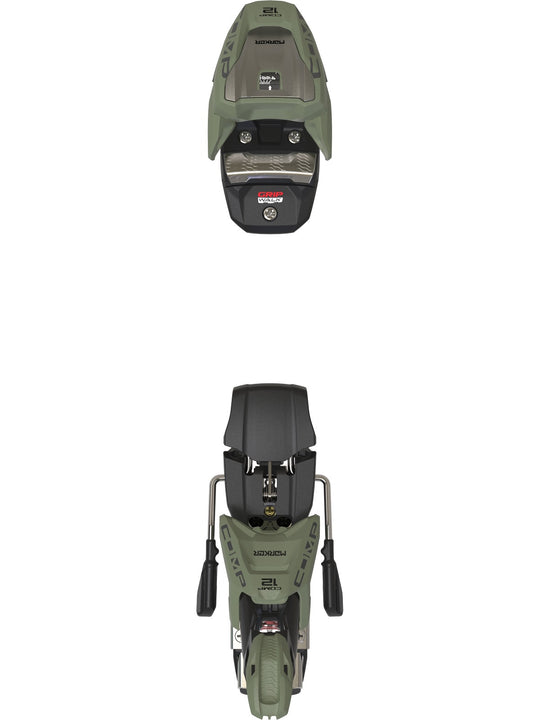 Wiązania narciarskie VAN DEER Marker COMP 12 khaki
