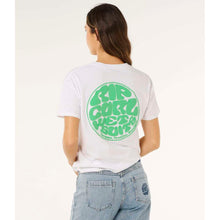 Koszulka damska RIP CURL Icons Of Surf Relaxed Tee biała

