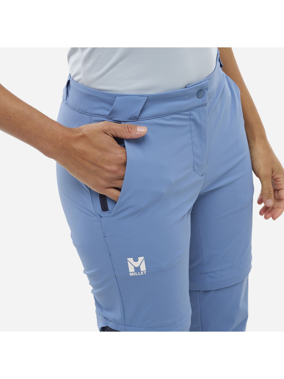 Spodnie damskie MILLET Ubic Str Zip Off Pt W niebieskie
