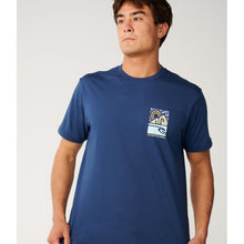 Koszulka męska RIP CURL S-Series Vaporcool Totem Tee granatowa
