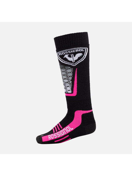 Skarpety narciarskie ROSSIGNOL L3 W Wool &amp; Silk różowy - Adventure Sports
