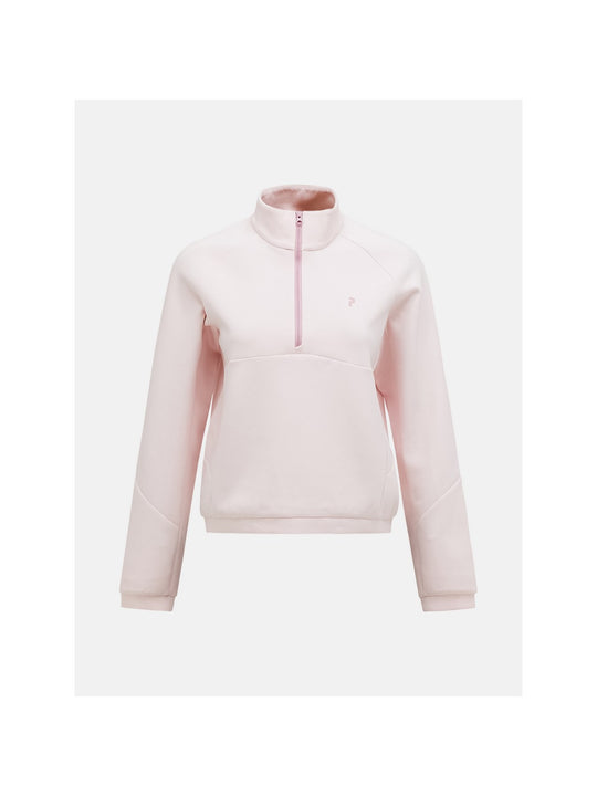 Bluza damska PEAK PERFORMANCE Sportstech Half Zip różowa
