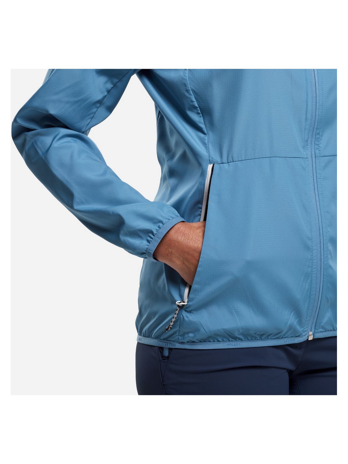Kurtka damska MILLET Parmelan Windbreaker Hoodie W niebieska