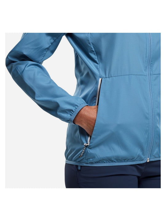 Kurtka damska MILLET Parmelan Windbreaker Hoodie W niebieska
