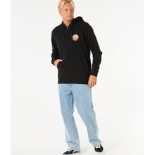 Bluza męska RIP CURL Wettie Passage Icon Zip Thru czarna
