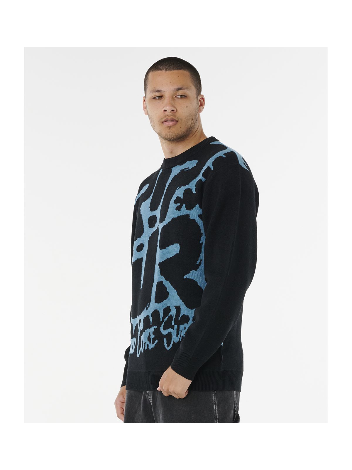 Sweter RIP CURL MIX KNIT czarny