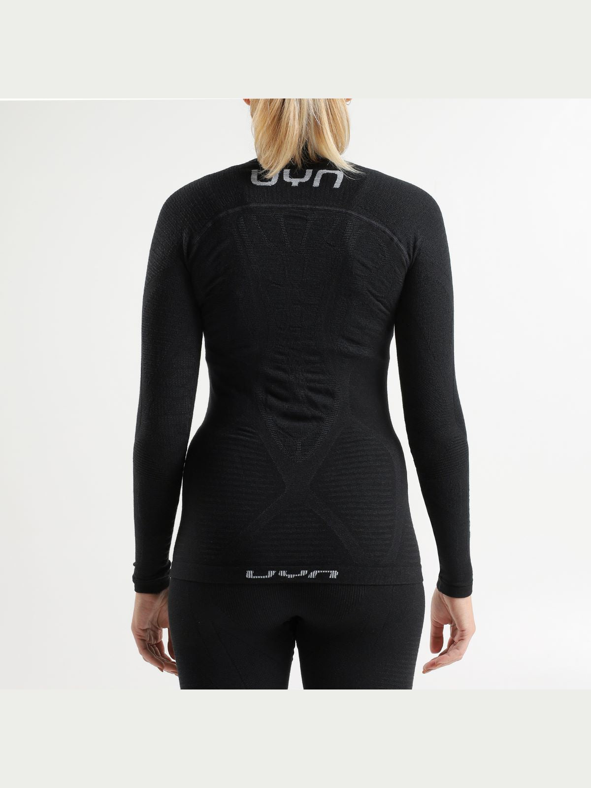 Koszulka UYN Woman Elevatyon Biomorph Uw Shirt Long Sl.Turtle Neck czarny
