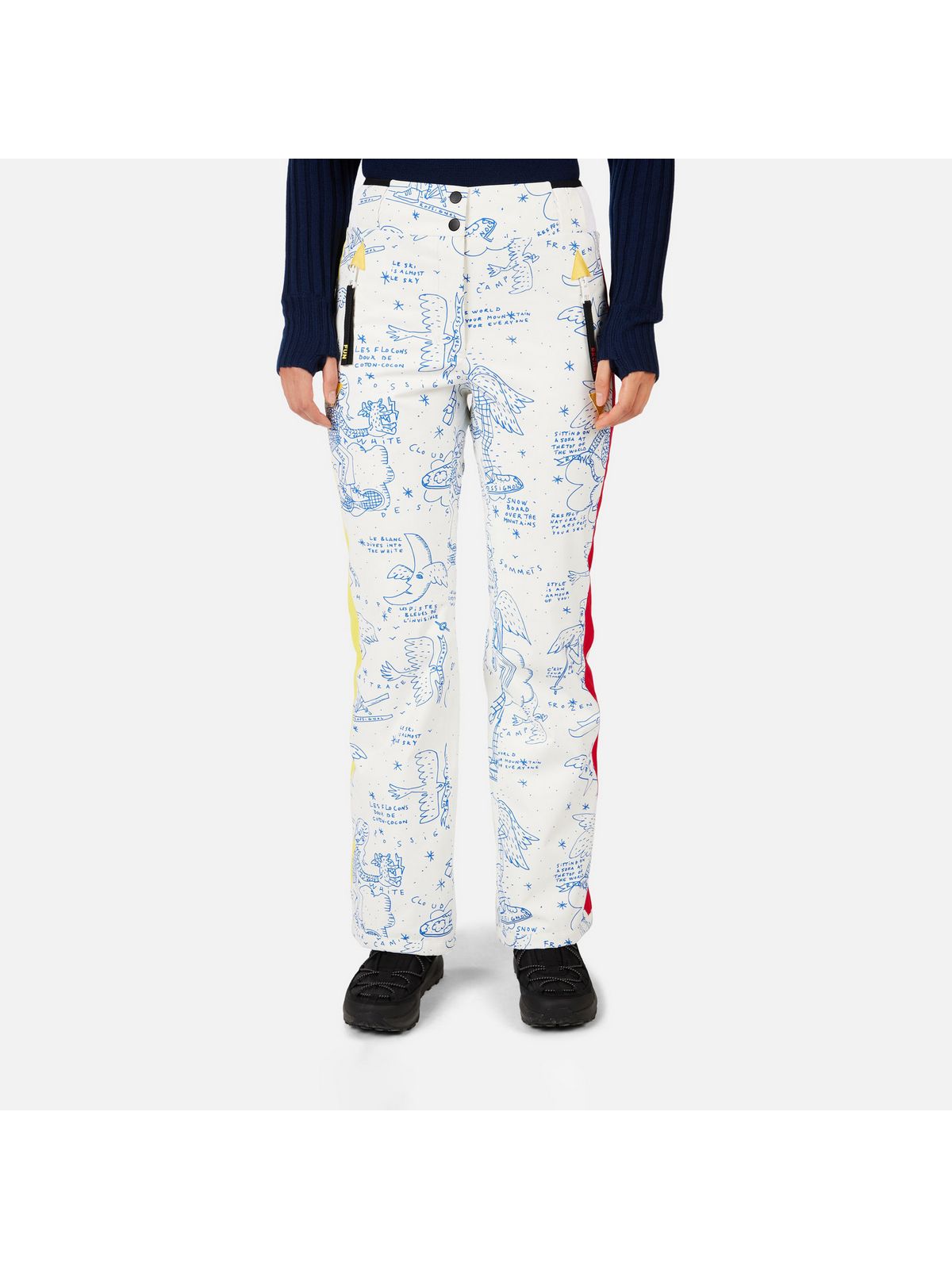 Spodnie narciarskie damskie ROSSIGNOL W Jcc Sublim Pant biały