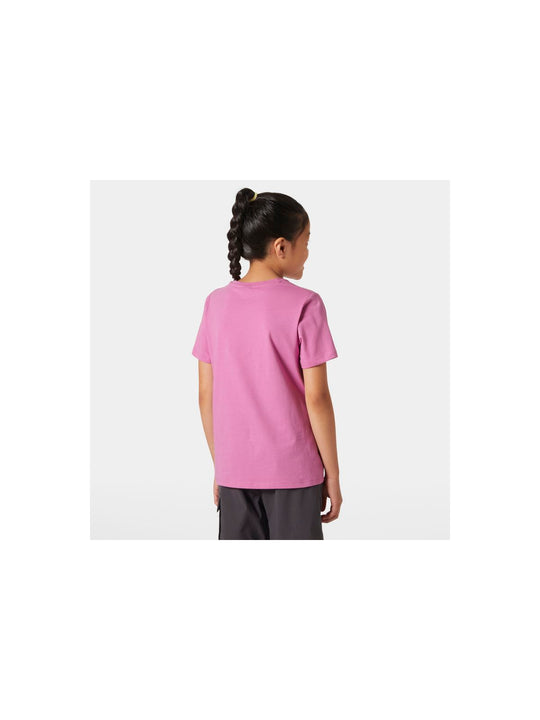 Koszulka HELLY HANSEN JR HH GRAPHIC T-SHIR różowy - Adventure Sports
