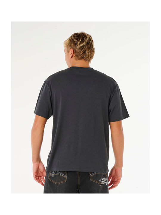 Koszulka męska RIP CURL Inner Visions Rotten Sun Tee czarna
