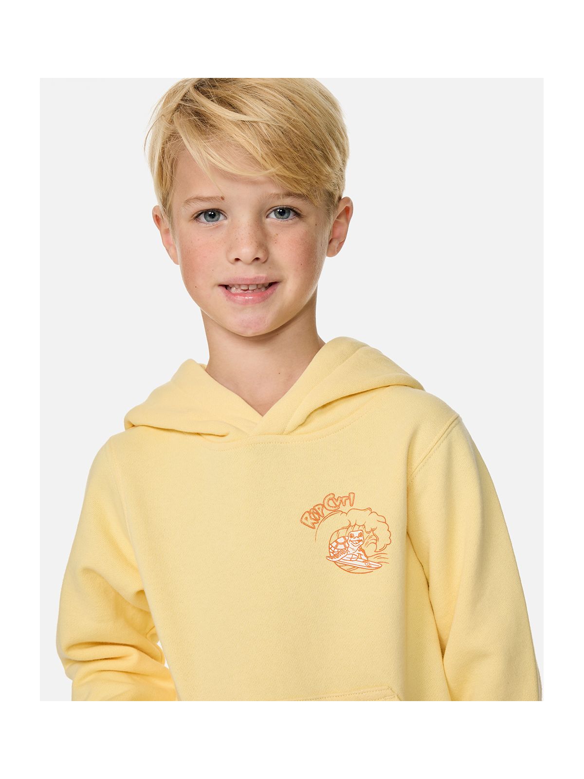 Bluza chłopięca RIP CURL Ride The Wave Art Hood - Boy żółta