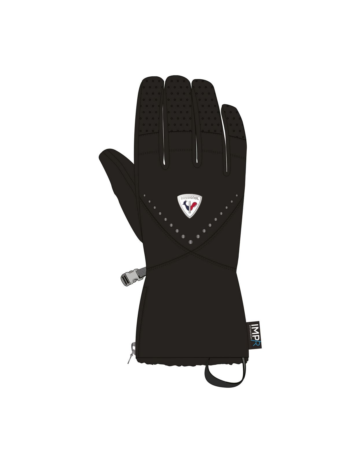 Rękawice narciarskie damskie ROSSIGNOL W Absolute Impr G czarny