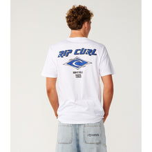 Koszulka męska RIP CURL Fade Out Icon Tee biała
