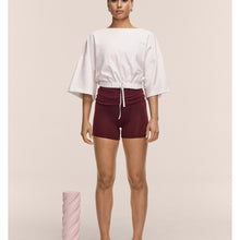 Koszulka damska CASALL Heavy Cotton Crop Tee kolor biały
