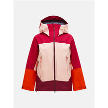 Kurtka PEAK PERFORMANCE W Vislight Gore-Tex C-Knit Jacket bordowy
