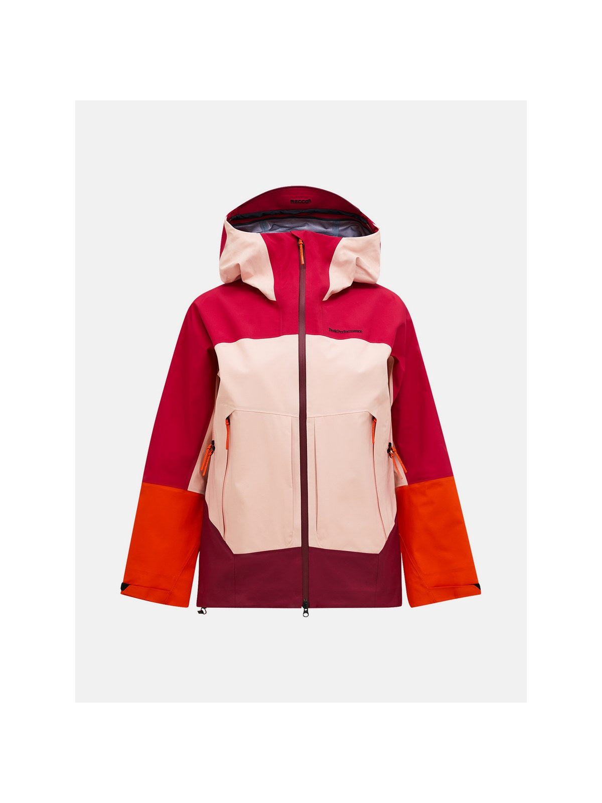 Kurtka PEAK PERFORMANCE W Vislight Gore-Tex C-Knit Jacket bordowy