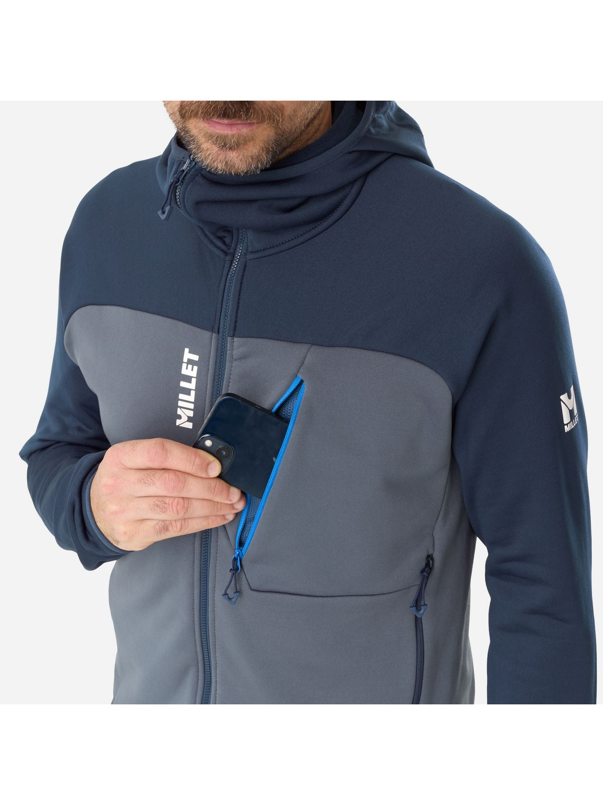 Bluza męska MILLET M Seneca Fleece Hoodie M granatowa