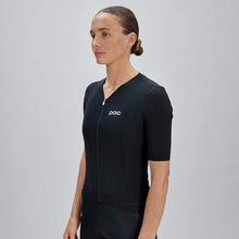Koszulka rowerowa damska POC W's Raceday S/S Jersey czarna
