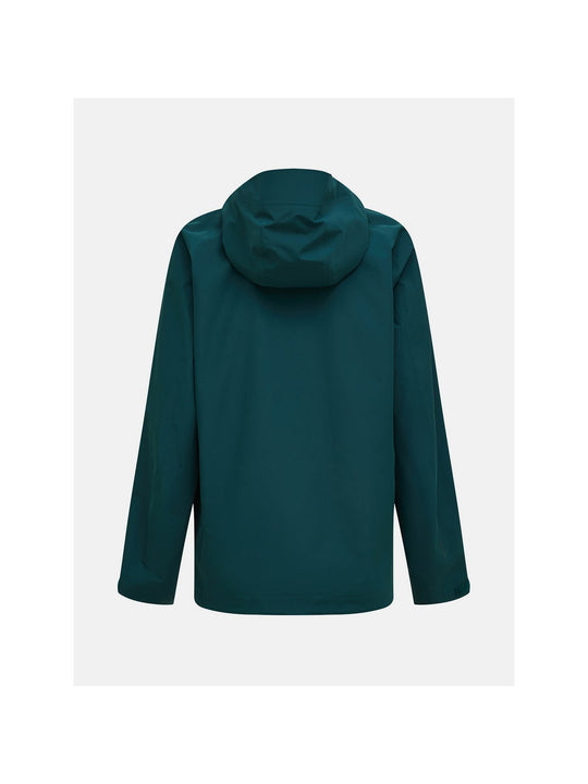 Kurtka męska PEAK PERFORMANCE M Treeline Hipe 2.5L Shell Jacket kolor zielony
