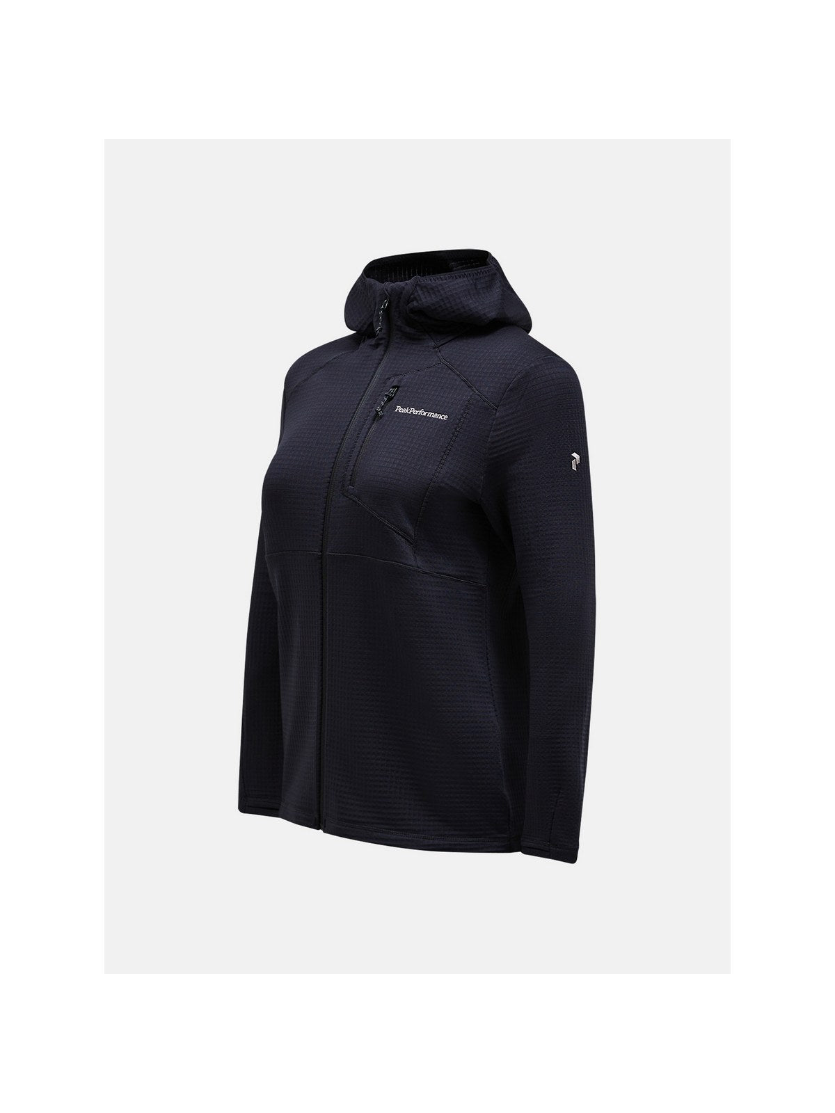 Bluza PEAK PERFORMANCE W Trail Polartec Zip Hood czarny
